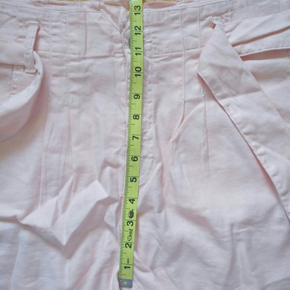 -NWT- Hudson Jeans Linen Blend Paperbag Shorts 30 - Picture 15 of 16